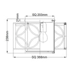 Feiss Ceiling Flush from the Remy range. Remy 2 Light Flush – SKU FE-REMY-F