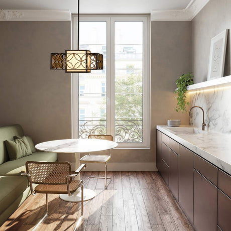 Feiss Chandelier from the Remy range. Remy 1 Light Pendant Light Product Code = FE-REMY-P-B