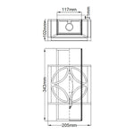 Feiss Wall Light from the Remy range. Remy 1 Light Wall Light – SKU FE-REMY1