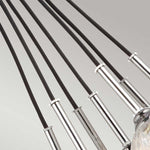 Feiss Chandelier from the Rubin range. Rubin 7 Light Cluster Chandelier Product Code = FE-RUBIN-7P