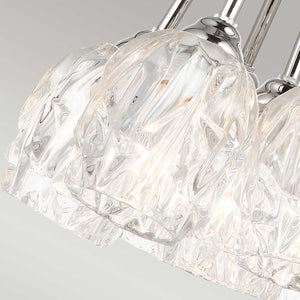 Feiss Chandelier from the Rubin range. Rubin 7 Light Cluster Chandelier Product Code = FE-RUBIN-7P