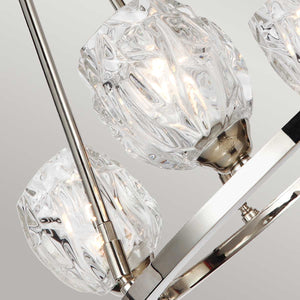 Feiss Chandelier from the Rubin range. Rubin 4 Light Chandelier Product Code = FE-RUBIN4