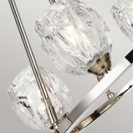 Feiss Chandelier from the Rubin range. Rubin 4 Light Chandelier Product Code = FE-RUBIN4