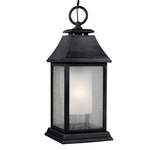 Feiss Outdoor Hanging from the Shepherd range. Shepherd 1 Light Large Chain Lantern Product Code = FE-SHEPHERD-8L