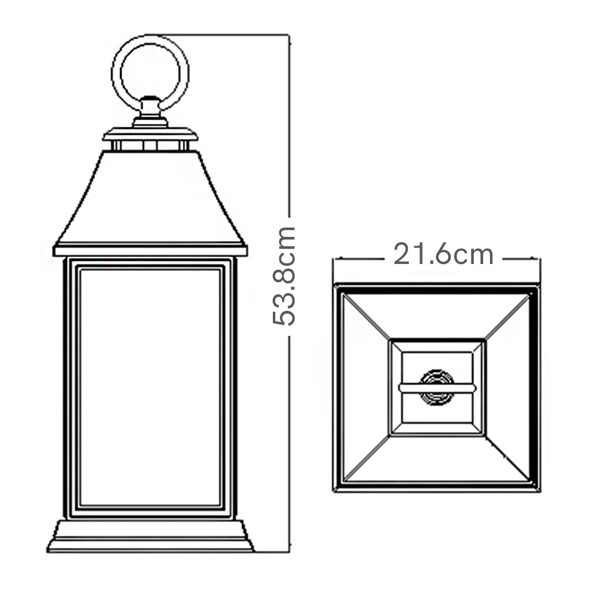 Feiss Outdoor Hanging from the Shepherd range. Shepherd 1 Light Large Chain Lantern Product Code = FE-SHEPHERD-8L