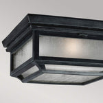 Feiss Ceiling Flush from the Shepherd range. Shepherd 2 Light Flush Product Code = FE-SHEPHERD-F