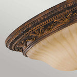 Feiss Ceiling Flush from the Sonoma Valley range. Sonoma Valley 2 Light Flush Product Code = FE-SONOMAVALLEY-F