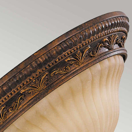 Feiss Ceiling Flush from the Sonoma Valley range. Sonoma Valley 2 Light Flush Product Code = FE-SONOMAVALLEY-F