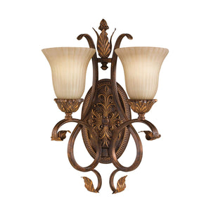 Feiss Wall Light from the Sonoma Valley range. Sonoma Valley 2 Light Wall Light  Product Code = FE-SONOMAVALLEY2