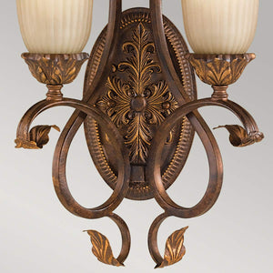 Feiss Wall Light from the Sonoma Valley range. Sonoma Valley 2 Light Wall Light  Product Code = FE-SONOMAVALLEY2