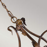 Feiss Chandelier from the Sonoma Valley range. Sonoma Valley 3 Light Chandelier  Product Code = FE-SONOMAVALLEY3