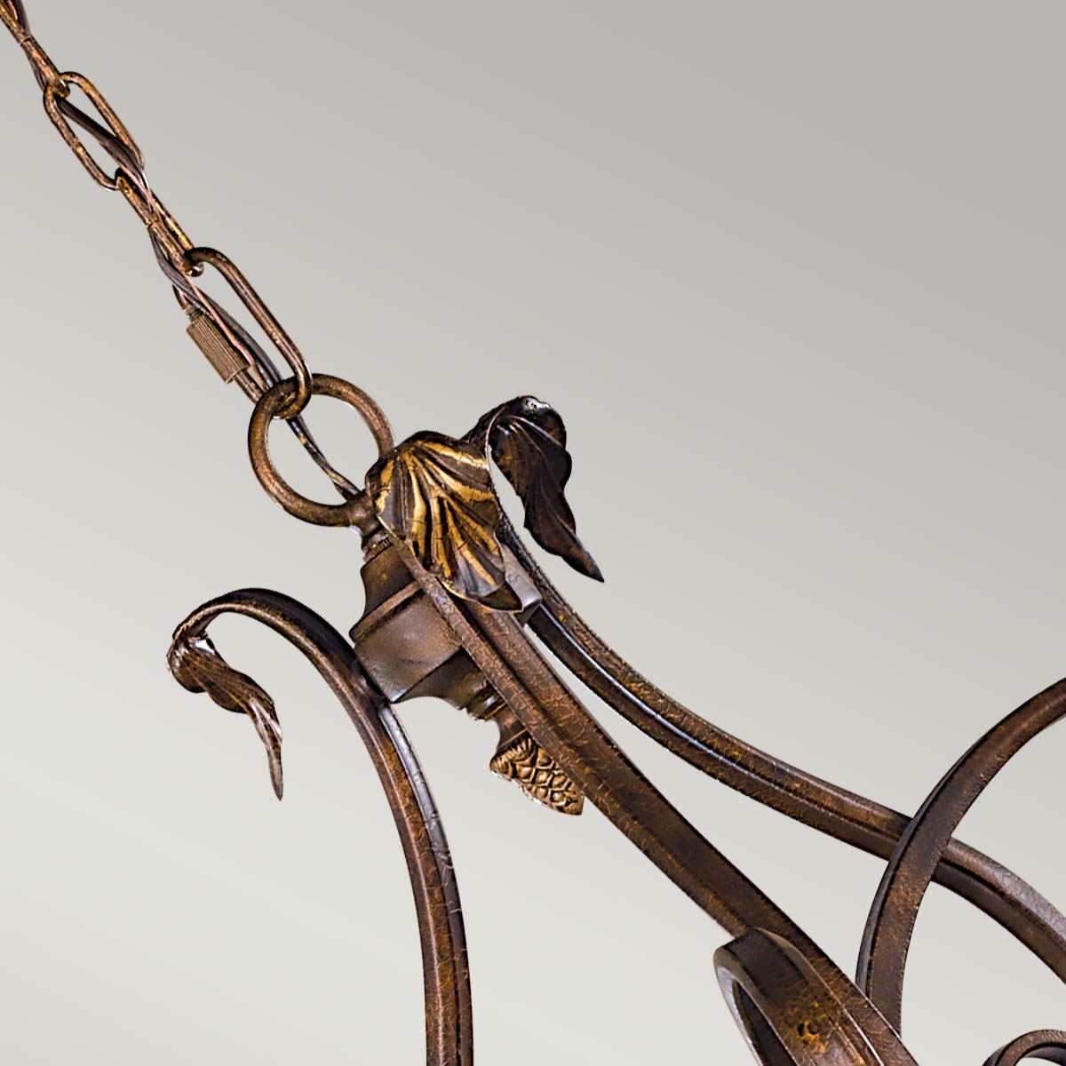 Feiss Chandelier from the Sonoma Valley range. Sonoma Valley 3 Light Chandelier  Product Code = FE-SONOMAVALLEY3