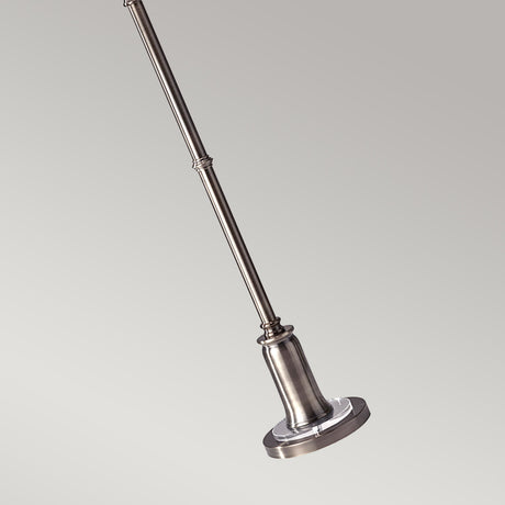 Feiss Floor Lamp from the Stateroom range. Stateroom 2 Light Floor Lamp - Antique Nickel Product Code = FE-STATEROOM-FL-AN