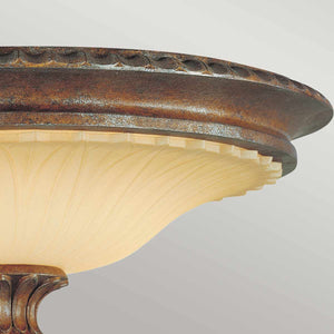 Feiss Ceiling Flush from the Stirling Castle range. Stirling Castle 2 Light Flush Product Code = FE-STIRLING-CASTLE-F