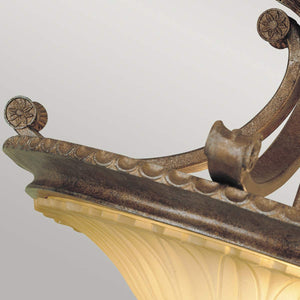 Feiss Ceiling Semi-Flush from the Stirling Castle range. Stirling Castle 2 Light Semi-Flush  Product Code = FE-STIRLING-CASTLESF