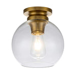 Feiss Ceiling Flush from the Tabby range. Tabby 1 Light Flush Light Product Code = FE-TABBY-F-BB