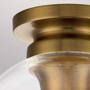 Feiss Ceiling Flush from the Tabby range. Tabby 1 Light Flush Light Product Code = FE-TABBY-F-BB