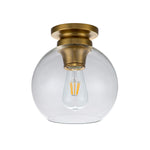 Feiss Ceiling Flush from the Tabby range. Tabby 1 Light Flush Light Product Code = FE-TABBY-F-BB