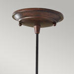 Feiss Pendant from the Urban Renewal range. Urban Renewal  1 Light Pendant - Parisian Bronze Product Code = FE-URBANRWL-P-D