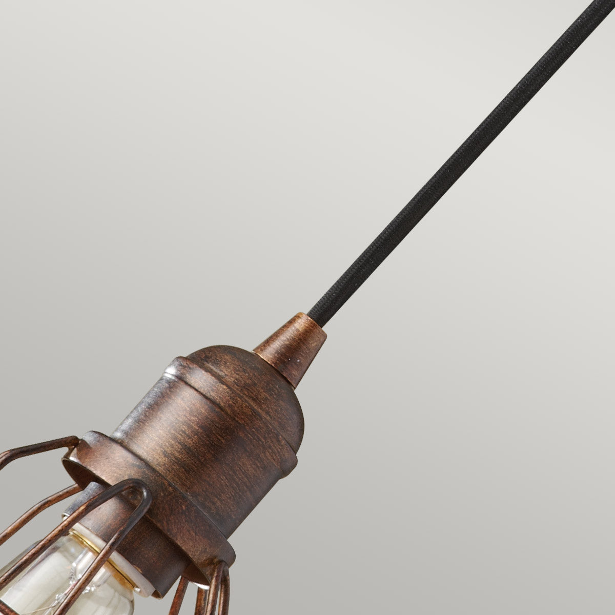 Feiss Pendant from the Urban Renewal range. Urban Renewal  1 Light Pendant - Parisian Bronze Product Code = FE-URBANRWL-P-D