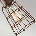 Feiss Pendant from the Urban Renewal range. Urban Renewal  1 Light Pendant - Parisian Bronze Product Code = FE-URBANRWL-P-D