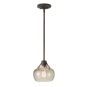 Feiss Pendant from the Urban Renewal range. Urban Renewal 1 Light Mini Pendant - Rustic Iron Product Code = FE-URBANRWL-P-H