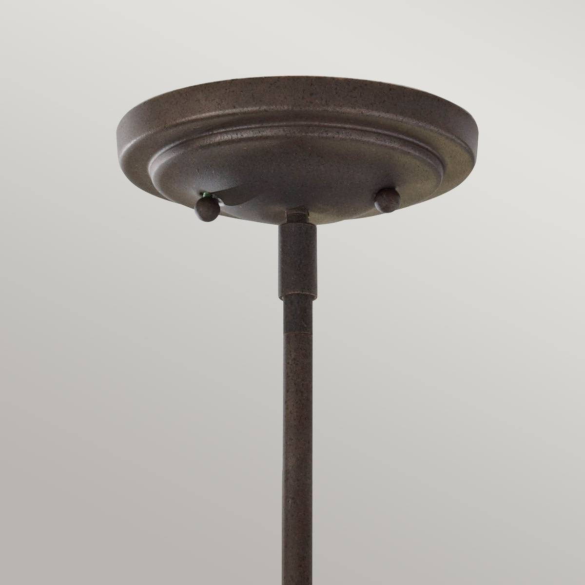 Feiss Pendant from the Urban Renewal range. Urban Renewal 1 Light Mini Pendant - Rustic Iron Product Code = FE-URBANRWL-P-H