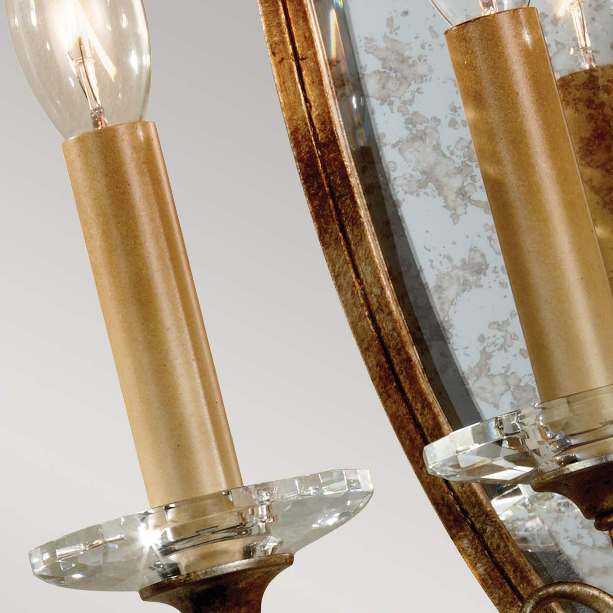 Feiss Wall Light from the Valentina range. Valentina 3 Light Wall Light Product Code = FE-VALENTINA-W3