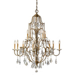 Feiss Chandelier from the Valentina range. Valentina 12 Light Multi-Light-Tier Chandelier Product Code = FE-VALENTINA12