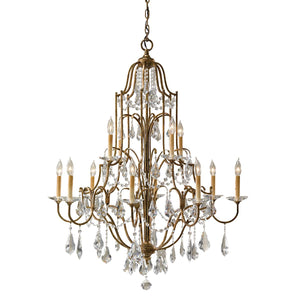Feiss Chandelier from the Valentina range. Valentina 12 Light Multi-Light-Tier Chandelier Product Code = FE-VALENTINA12