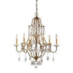 Feiss Chandelier from the Valentina range. Valentina 6 Light Chandelier Product Code = FE-VALENTINA6