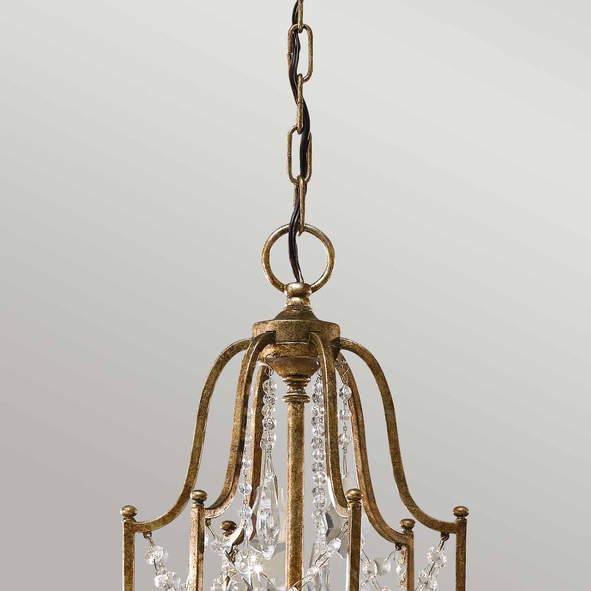 Feiss Chandelier from the Valentina range. Valentina 6 Light Chandelier Product Code = FE-VALENTINA6