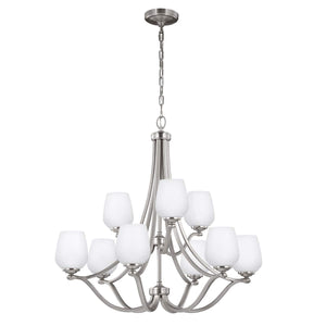 Feiss Chandelier from the Vintner range. Vintner 9 Light Chandelier Product Code = FE-VINTNER9