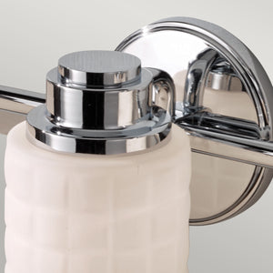 Feiss Wall Light from the Wadsworth range. Wadsworth 3Lt Above Mirror Light  Product Code = FE-WADSWORTH3-BATH