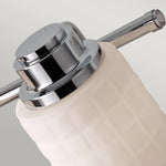Feiss Wall Light from the Wadsworth range. Wadsworth 3Lt Above Mirror Light  Product Code = FE-WADSWORTH3-BATH