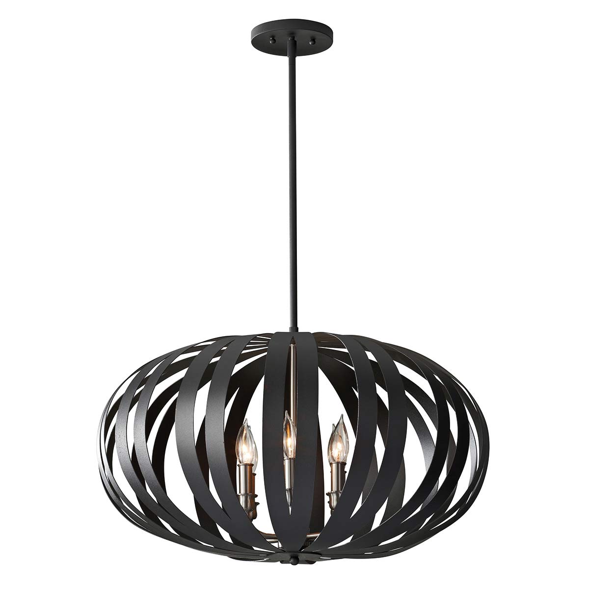 Feiss Chandelier from the Woodstock range. Woodstock 6 Light Large Chandelier  Product Code = FE-WOODSTOCK-P-L
