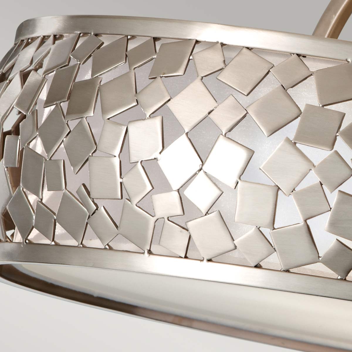 Feiss Ceiling Semi-Flush from the Zara range. Zara 3 Light Semi-Flush Product Code = FE-ZARA-SF