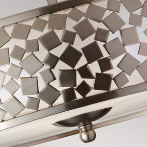 Feiss Ceiling Semi-Flush from the Zara range. Zara 3 Light Semi-Flush Product Code = FE-ZARA-SF