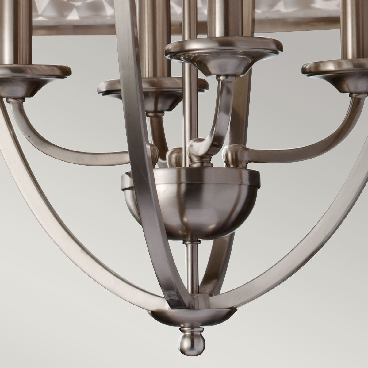 Feiss Chandelier from the Zara range. Zara 4 Light Large Chandelier Product Code = FE-ZARA4-L