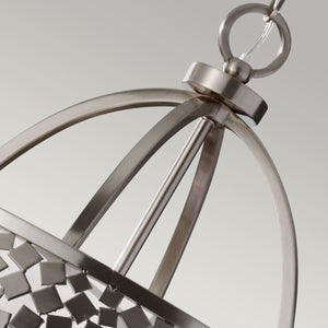 Feiss Chandelier from the Zara range. Zara 4 Light Large Chandelier Product Code = FE-ZARA4-L