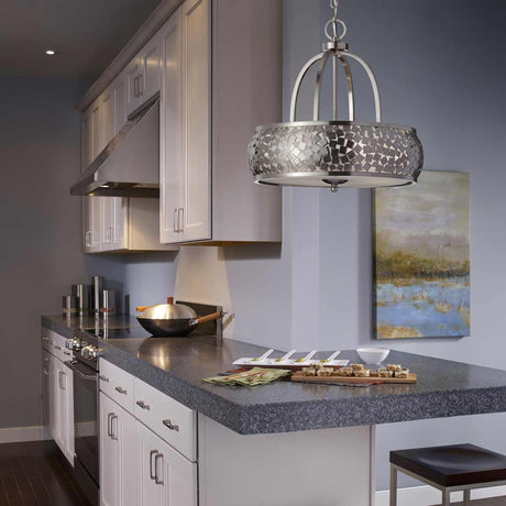 Feiss Chandelier from the Zara range. Zara 4 Light Chandelier Product Code = FE-ZARA4