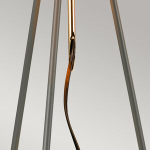 Elstead Lighting Table Lamp from the Ferrara range. Ferrara Table Lamp - Grey and Polished Gold Product Code = FERRARA-TL-GPG