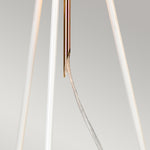 Elstead Lighting Table Lamp from the Ferrara range. Ferrara Table Lamp - White and Polished Gold Product Code = FERRARA-TL-WPG
