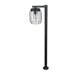 Magnalux FIN1000BL Finch IP44 1000mm Black Cage Post Light