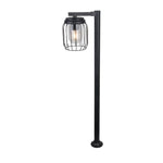 Magnalux FIN1000BL Finch IP44 1000mm Black Cage Post Light