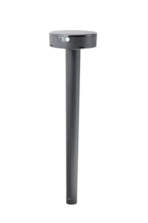 Magnalux Fiorina 2W 560mm Bollard Spike/ Ground Black Solar PIR CCT Part Number - FIORINA