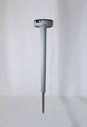 Magnalux Fiorina 2W 560mm Bollard Spike/ Ground Grey Solar PIR CCT Part Number - FIORINAGY