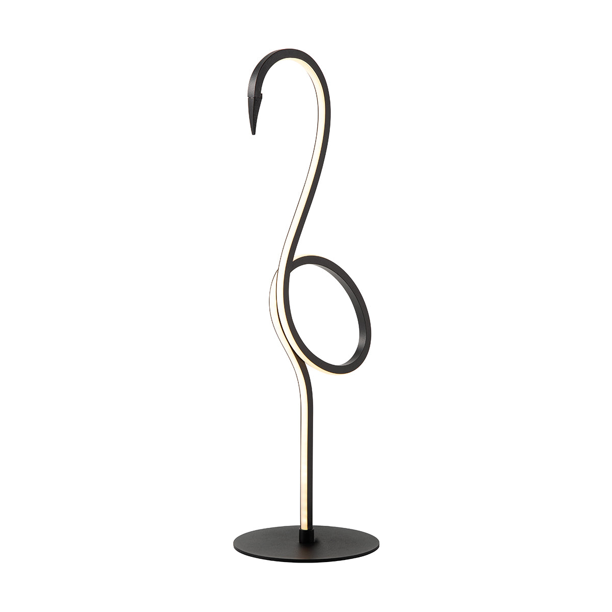 Elstead Lighting Table Lamp from the Flamingo range. Flamingo LED Table Lamp - Black Product Code = FLAMINGO-TL-BLK