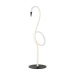 Elstead Lighting Table Lamp from the Flamingo range. Flamingo LED Table Lamp - White  Product Code = FLAMINGO-TL-WHT