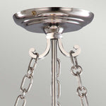 Elstead Lighting Pendant from the Finsbury Park range. Finsbury Park 3 Light small Pendant Product Code = FP-P-S-POL-NCKL